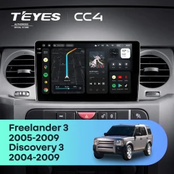 Штатная магнитола Teyes CC4 8/128 Land Rover Freelander 3 (2005-2009)