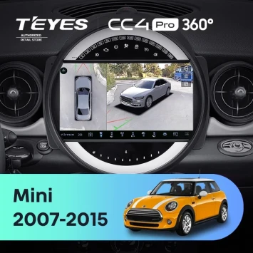 Штатная магнитола Teyes CC4 Pro 360 12/256 Mini Cooper (2007-2015) F1
