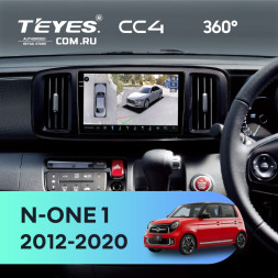 Штатная магнитола Teyes CC4 360 6/64 Honda N-ONE 1 (2012-2020)