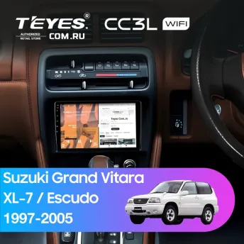 Штатная магнитола Teyes CC3L WiFi 2/32 Suzuki Grand Vitara XL-7 (1997-2005)