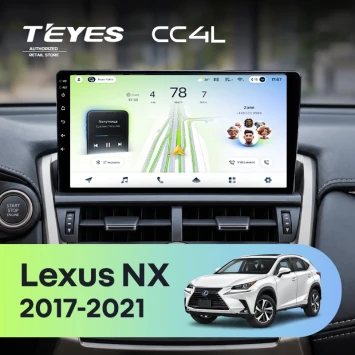 Штатная магнитола Teyes CC4L 4/64 Lexus NX (2017-2021) F1
