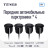 Передние парктроники Teyes R1 для CC4 Pro / CC4 / CC4L / CC3 2K / CC3 / CC3L / CC2 Plus / SPRO Plus / TPRO2 / LUX ONE (Черные)
