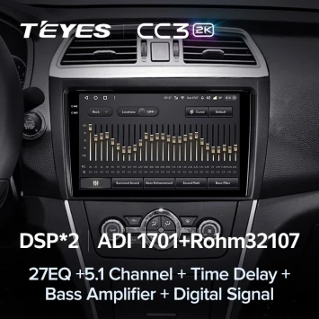 Штатная магнитола Teyes CC3 2K 6/128 Lifan 650EV (2015-2019)