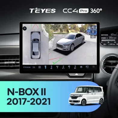 Штатная магнитола Teyes CC4 Pro 360 8/128 Honda N-WGN 2 (2019-2022) Правый руль (13")