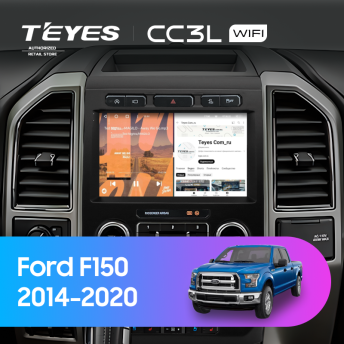 Штатная магнитола Teyes CC3L WiFi 2/32 Ford F150 (2014-2020) Тип-B