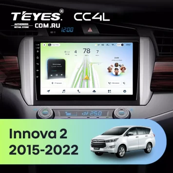 Штатная магнитола Teyes CC4L 6/64 с DTS Toyota Innova 2 (2015-2022)