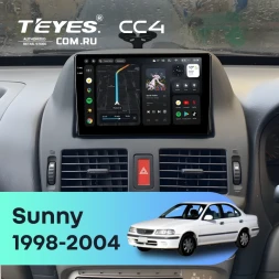 Штатная магнитола Teyes CC4 6/64 Nissan Sunny B15 (1998-2004)