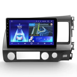 Переходная рамка Honda Civic 8 FK FN FD (2005-2012) Правый руль (10")
