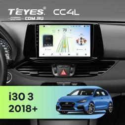 Штатная магнитола Teyes CC4L 4/64 Hyundai i30 3 (2018-2026)