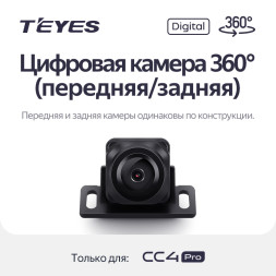 Цифровая камера 360° (Передняя/Задняя) для Teyes CC4 PRO (1 шт)