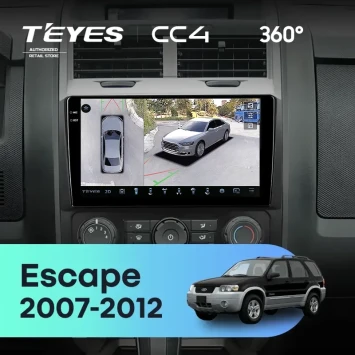 Штатная магнитола Teyes CC4 360 6/64 Ford Escape (2007-2012) F2