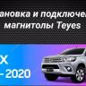 Штатная магнитола Teyes CC3 2K 4/64 Honda Fit 3 GP GK (2013-2020) Тип-B Правый руль