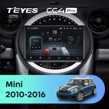 Штатная магнитола Teyes CC4 Pro 8/128 Mini Cooper (2010-2016) F2