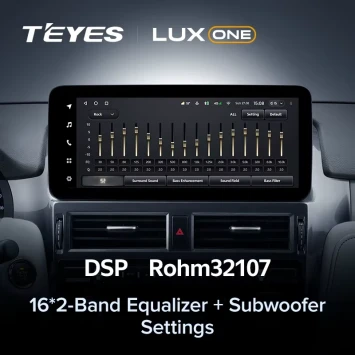 Штатная магнитола Teyes LUX ONE 4/64 Lexus GX460 2 J150 (2009-2020)