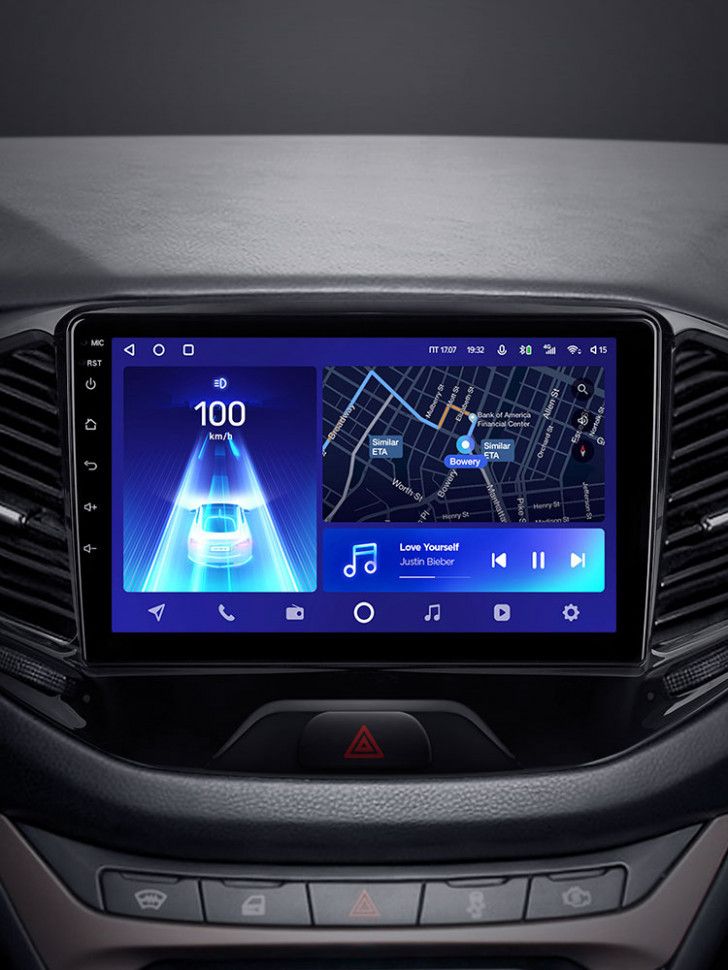 Штатная магнитола Teyes CC2 Plus 4/32 Lada Vesta Cross Sport (2015-2022) F1