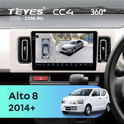 Штатная магнитола Teyes CC4 360 6/64 Suzuki Alto 8 (2014-2021)
