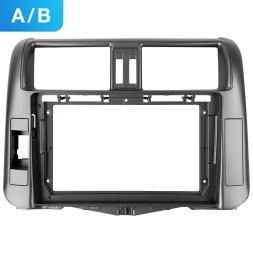 Переходная рамка Toyota Land Cruiser Prado 150 (2009-2013) F1 Тип-A бронза (9")