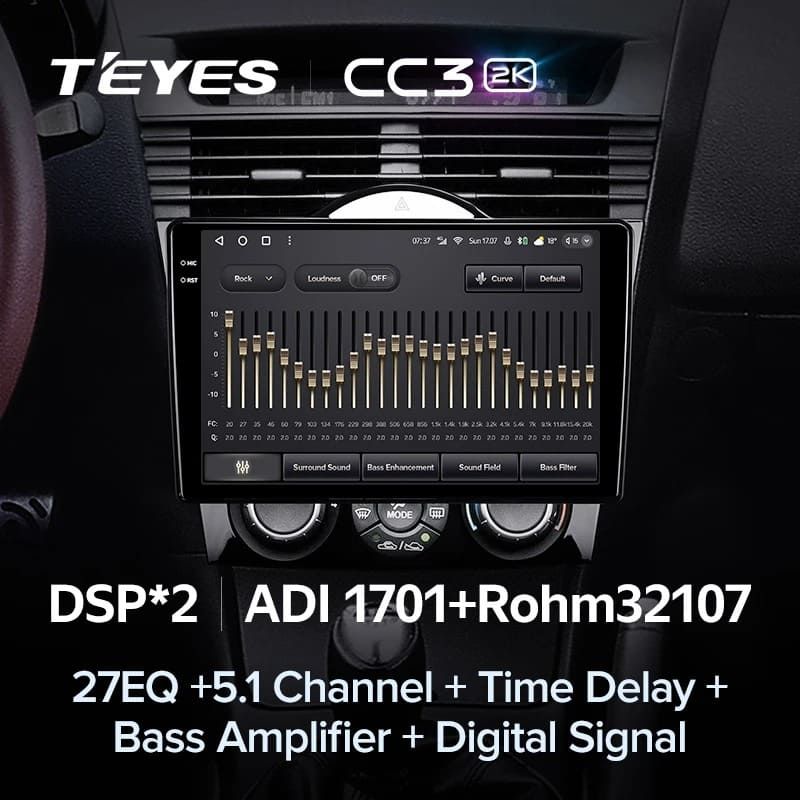 Штатная магнитола Teyes CC3 2K 4/64 Mazda RX-8 SE (2003-2008)
