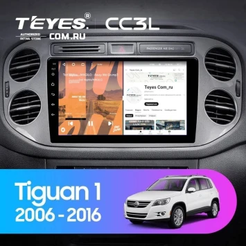 Штатная магнитола Teyes CC3L 4/32 Volkswagen Tiguan 1 NF (2006-2011) F2