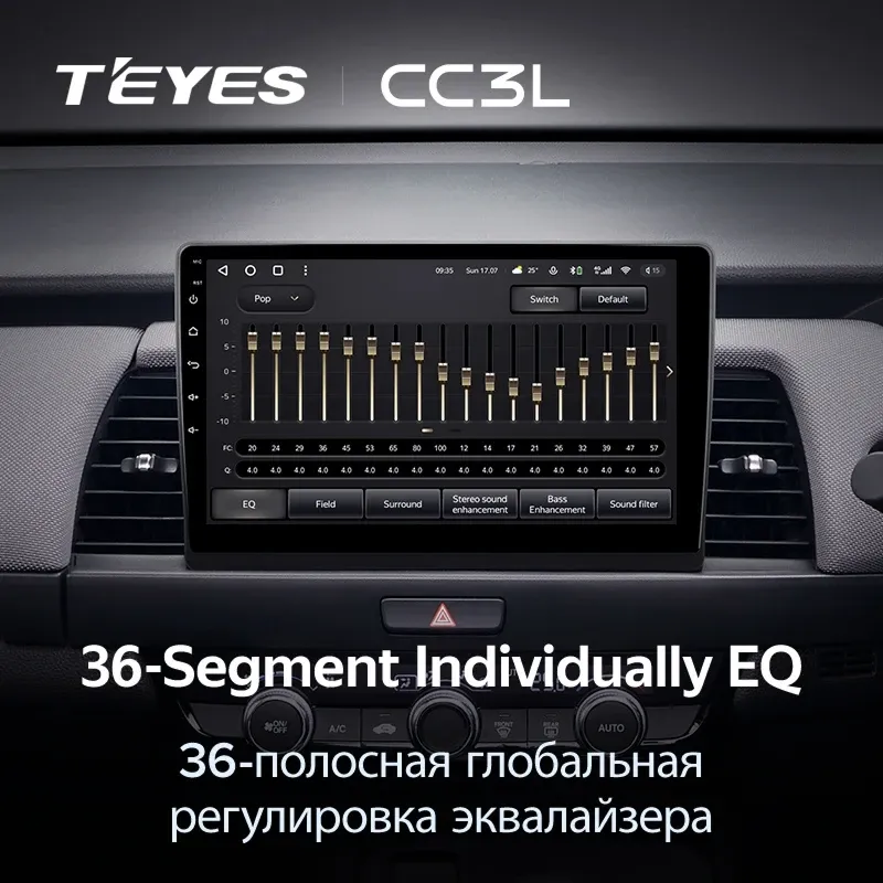 Штатная магнитола Teyes CC3L 4/32 Honda Jazz 4 (2020-2024) Тип-A Правый руль