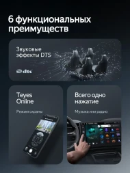 Штатная магнитола Teyes CC4 8/128 Brilliance V3 (2015-2019)