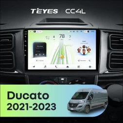 Штатная магнитола Teyes CC4L 4/64 Fiat Ducato Van L3H2 (2021-2023)
