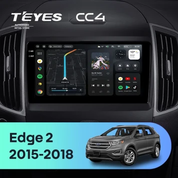 Штатная магнитола Teyes CC4 6/64 Ford Edge 2 (2015-2018) F1