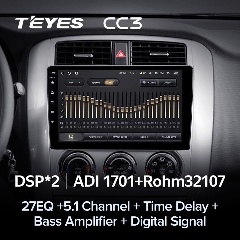 Штатная магнитола Teyes CC3 4/32 Suzuki Liana 1 (2004-2008)