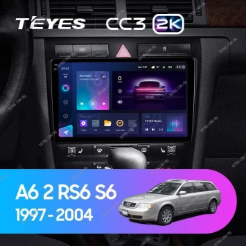Штатная магнитола Teyes CC3 2K 4/32 Audi A6 2 (1997-2004)