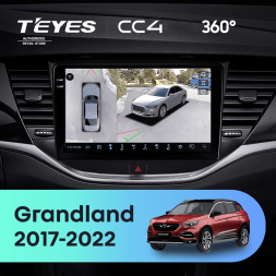 Штатная магнитола Teyes CC4 360 6/64 Opel Grandland (2017-2022) Тип-A