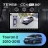 Штатная магнитола Teyes CC4 Pro 360 8/128 Volkswagen Touran 2 1T (2010-2015) (13")