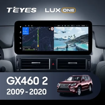 Штатная магнитола Teyes LUX ONE 360 6/128 Lexus GX460 2 J150 (2009-2020)