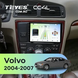 Штатная магнитола Teyes CC4L 6/64 с DTS Volvo XC70 V70 (2004-2007)