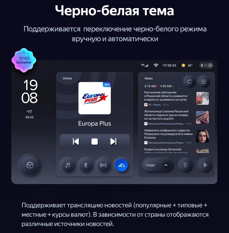 Штатная магнитола Teyes CC3 4/32 FAW Besturn X80 (2018-2022) F2