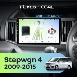 Штатная магнитола Teyes CC4L 6/64 с DTS Honda Stepwgn 4 (2009-2015) Правый руль