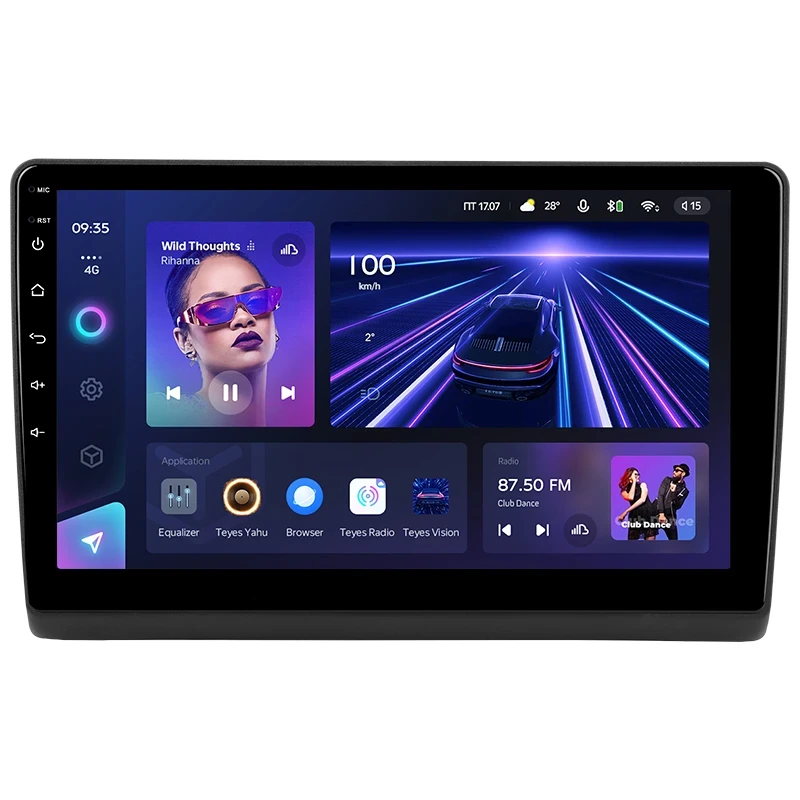 Переходная рамка Ford Edge 1 U387 (2006-2010) (10")