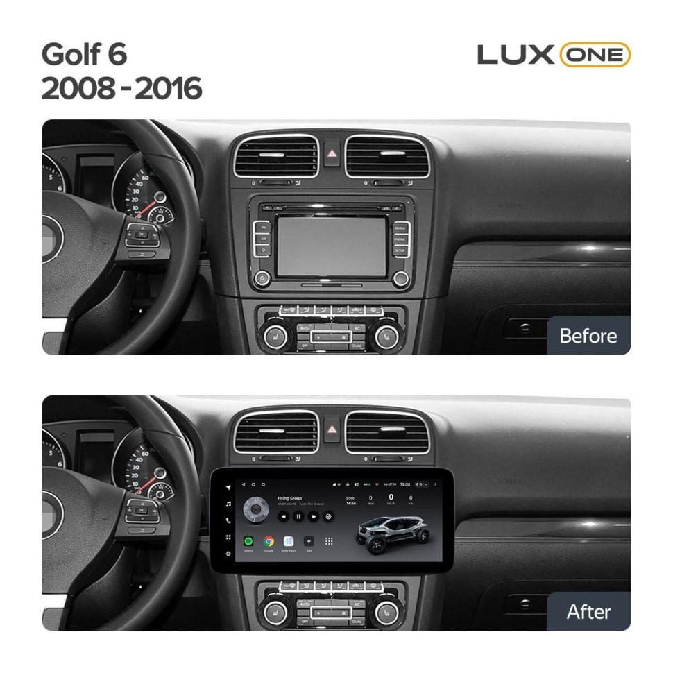 Штатная магнитола Teyes LUX ONE 4/32 Volkswagen Golf 8 (2008-2016)