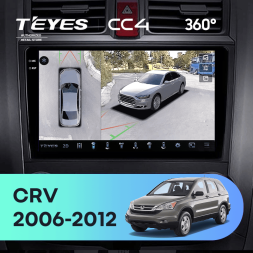Штатная магнитола Teyes CC4 360 6/64 Honda CR-V 3 RE (2006-2012)