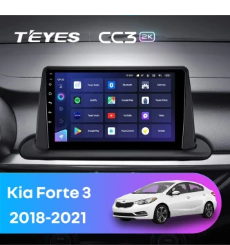 Штатная магнитола Teyes CC3 2K 4/32 Kia Forte 3 (2018-2021)