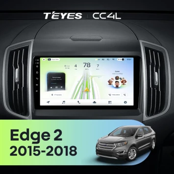 Штатная магнитола Teyes CC4L 6/64 с DTS Ford Edge 2 (2015-2018) F2