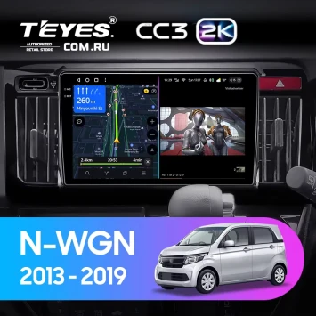 Штатная магнитола Teyes CC3 2K 6/128 Honda N-WGN (2013-2019)