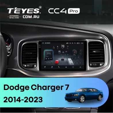 Штатная магнитола Teyes CC4 Pro 12/256 Dodge Charger 7 (2010-2014)