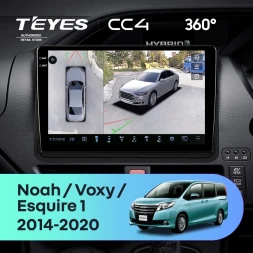 Штатная магнитола Teyes CC4 360 6/64 Toyota Voxy III R80 (2014-2020) F2 Правый руль