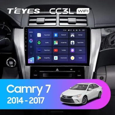 Штатная магнитола Teyes CC3L WiFi 2/32 Toyota Camry 7 XV 50 55 (2014-2017) F4