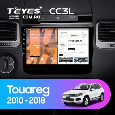 Штатная магнитола Teyes CC3L 4/32 Volkswagen Touareg FL NF (2010-2018) Тип-B