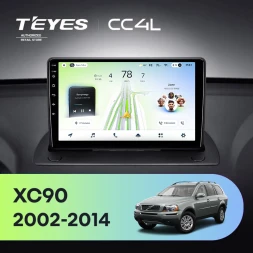 Штатная магнитола Teyes CC4L 6/64 с DTS Volvo XC90 (2002-2014) F1