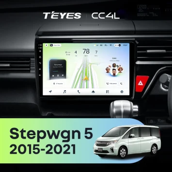 Штатная магнитола Teyes CC4L 6/64 с DTS Honda Stepwgn 5 (2015-2021) правый руль