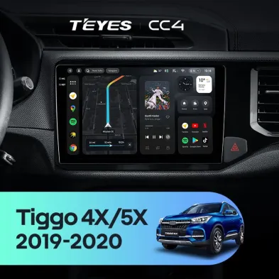 Штатная магнитола Teyes CC4 Pro 360 8/128 Chery Tiggo 4X 5X (2019-2020) (11")