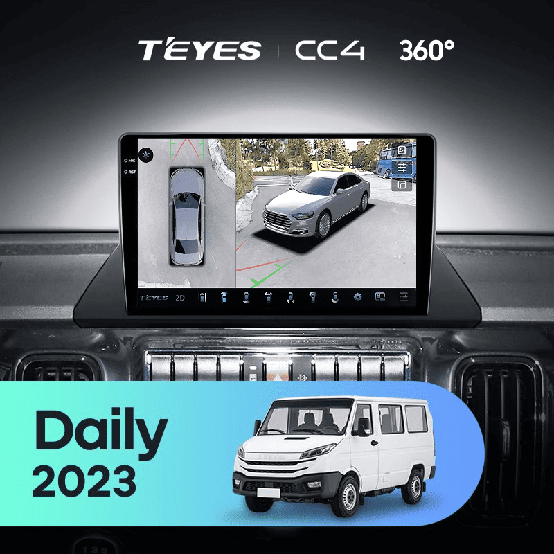 Штатная магнитола Teyes CC4 360 6/64 Iveco Daily (2023-2024)