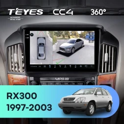 Штатная магнитола Teyes CC4 360 6/64 Lexus RX300 XU10 (1997-2003) F1